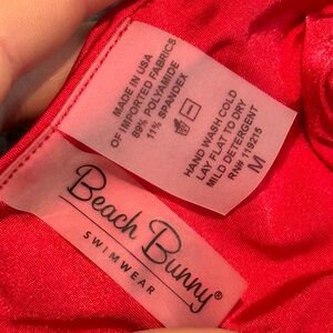 Beach Bunny Red Bikini Bottom M